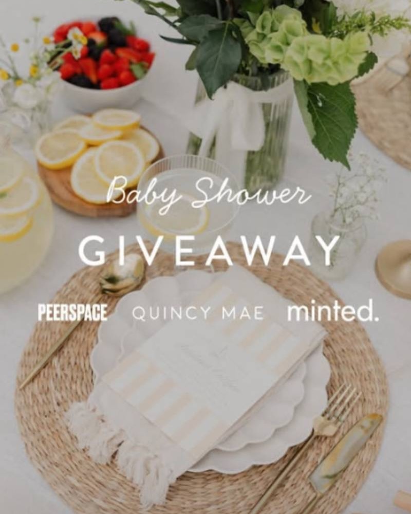 quincy mae x minted x peerspace